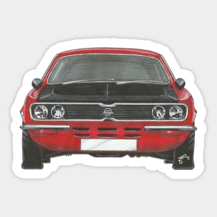 Geo3Doodles Hillman Avenger Tiger II Doodle Sticker